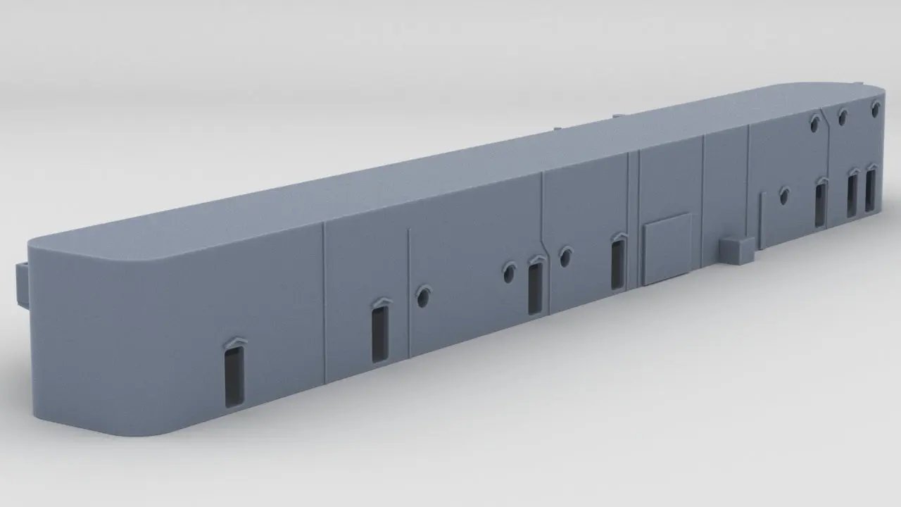 1/96 USS Shangri-La Deck 1 - distefan 3d print