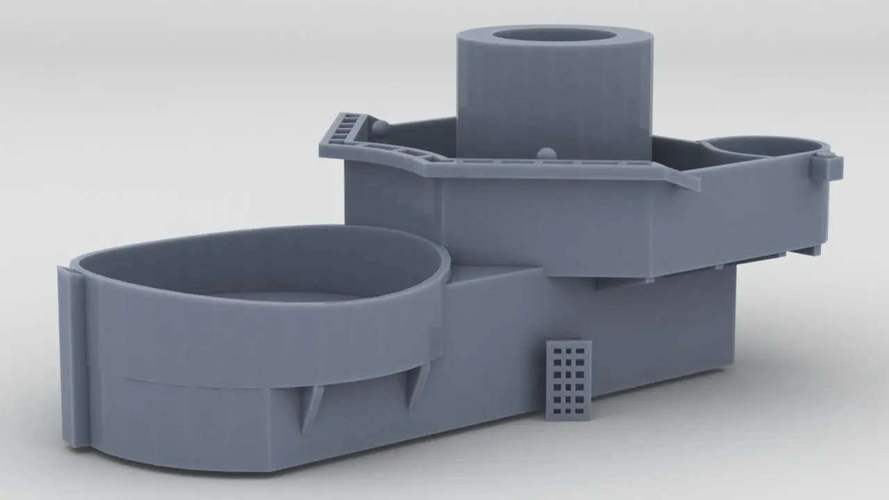 1/96 USS Shangri-La Deck 4 - distefan 3d print