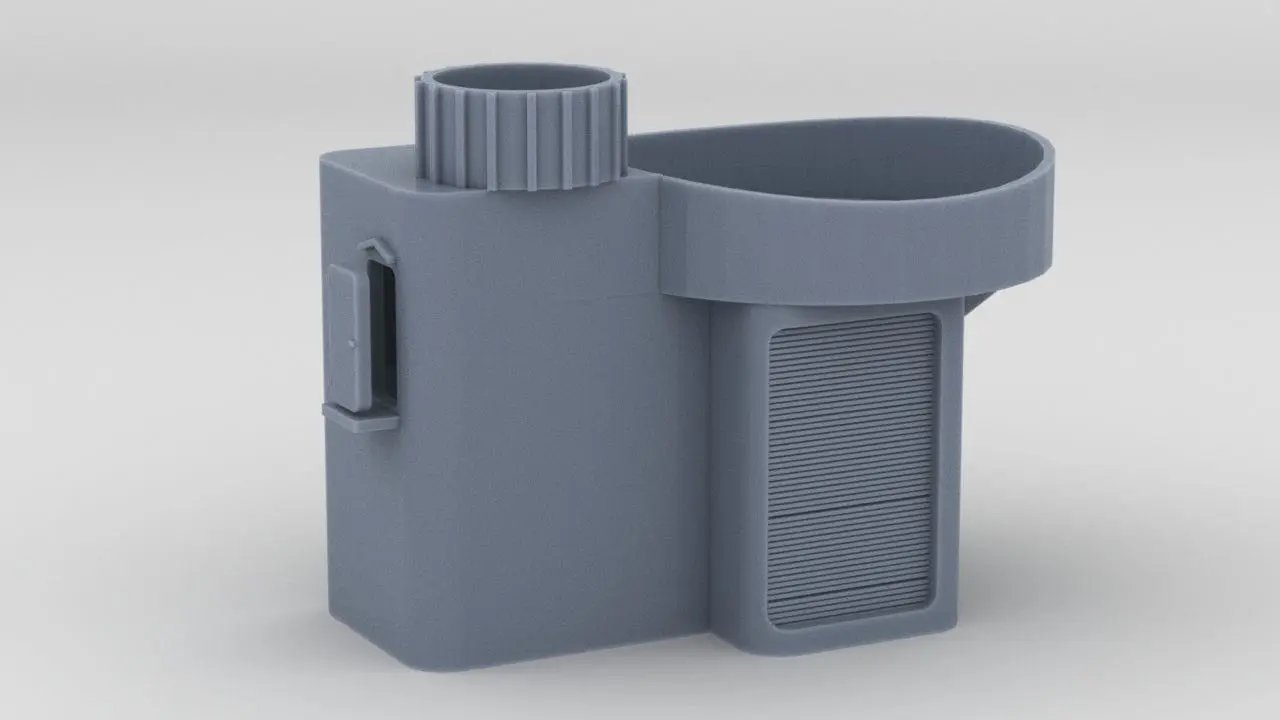 1/96 USS Shangri-La Main Deck House 40mm Tub - distefan 3d print