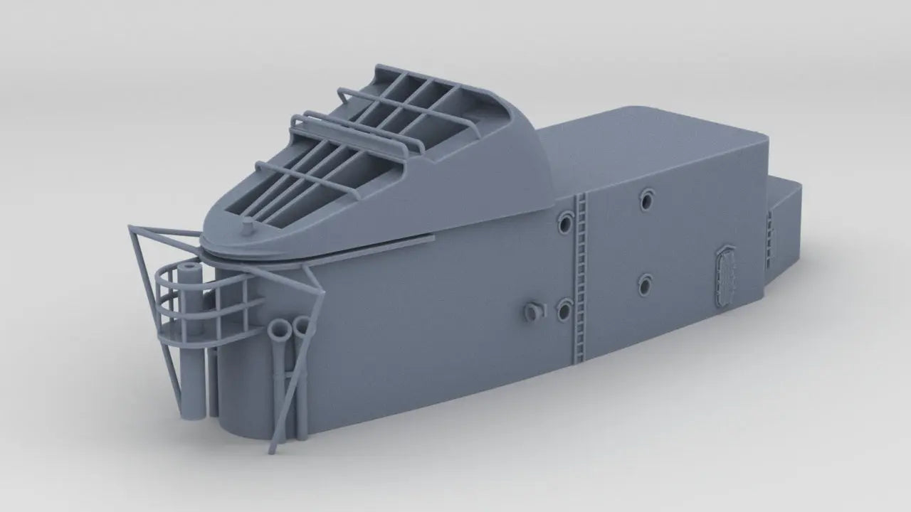 1/96 USS South Dakota (BB-57) Forward Deck 6 - distefan 3d print