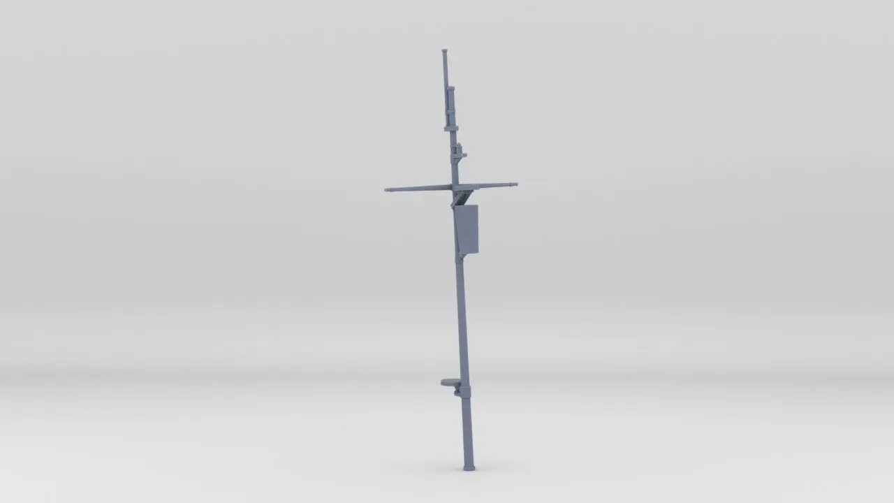 1/96 USS Sub Chaser Main Mast - distefan 3d print
