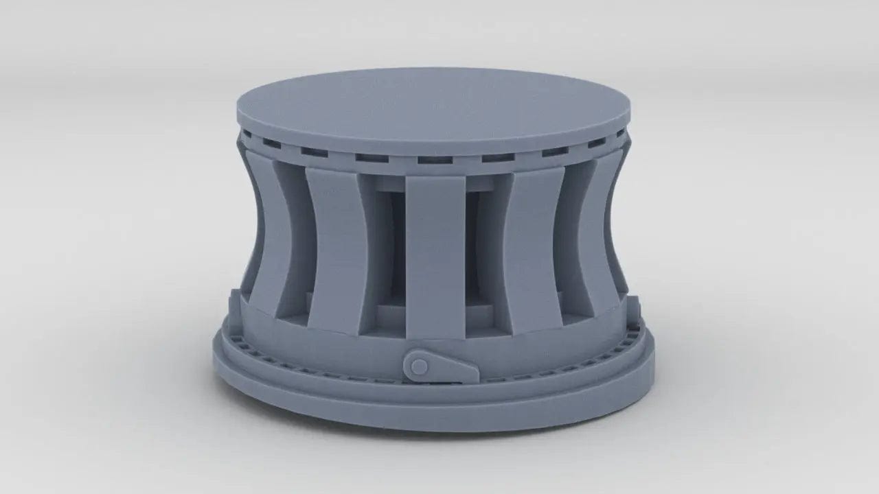 1/96 British C Class Cruiser Capstan - distefan 3d print