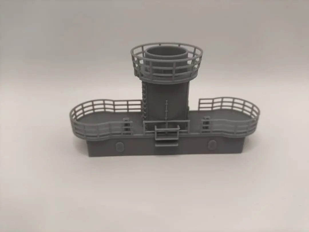 1/96 DKM Bismarck Aft Searchlight Platform - distefan 3d print