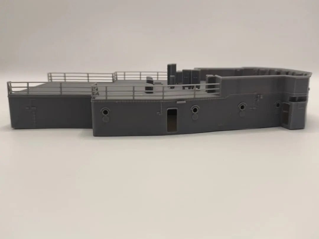 1/96 DKM Bismarck Forward Lower Mast Deck - distefan 3d print