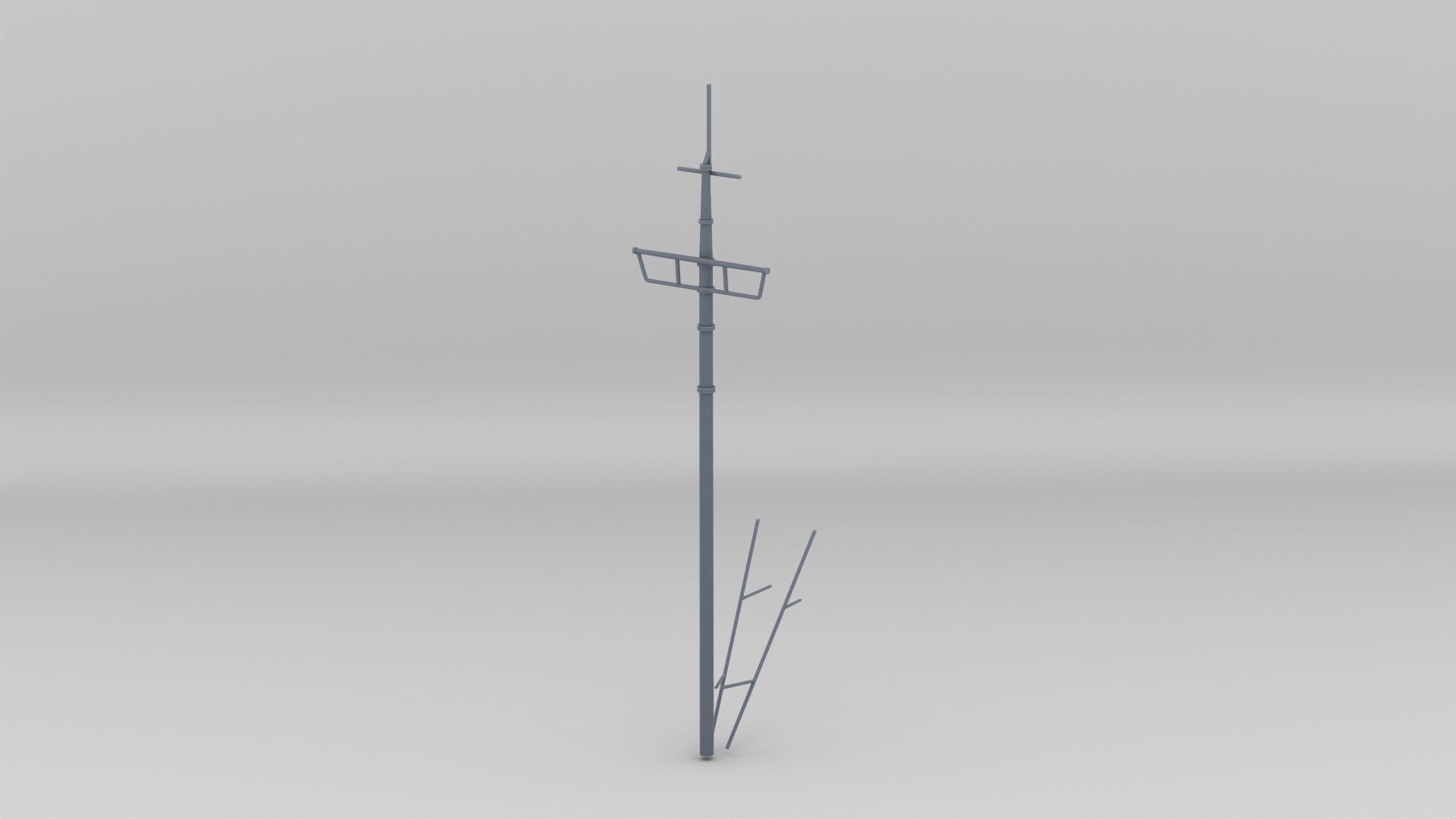 1/96 DKM Bismarck Forward Mast - distefan 3d print