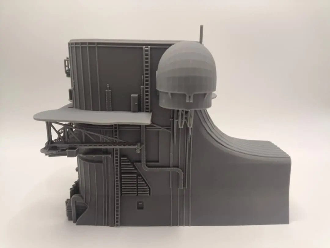 1/96 DKM Bismarck Funnel - distefan 3d print