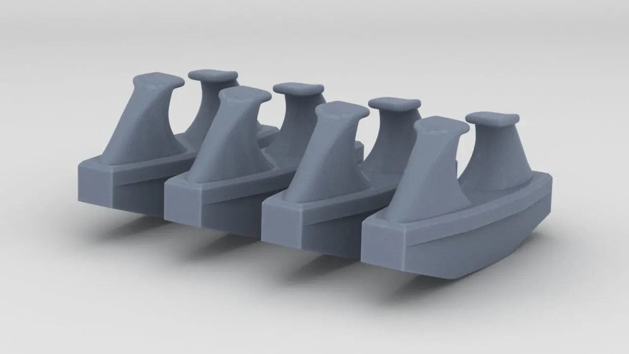 1/96 HMS Dido Fairlead Set (4pcs) - distefan 3d print