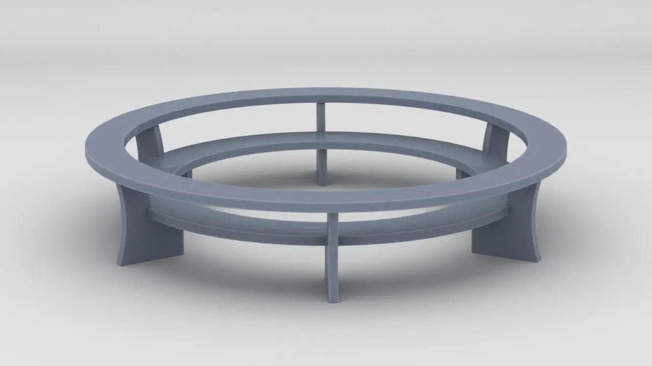 1/96 HMS Dido Rear 20mm Oerlikon platform - distefan 3d print