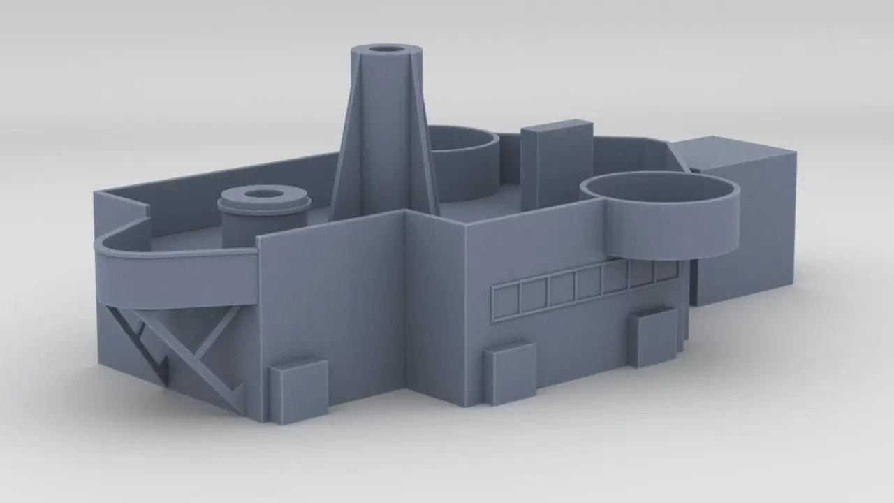 1/96 HMS Exeter aft deck 3 - distefan 3d print