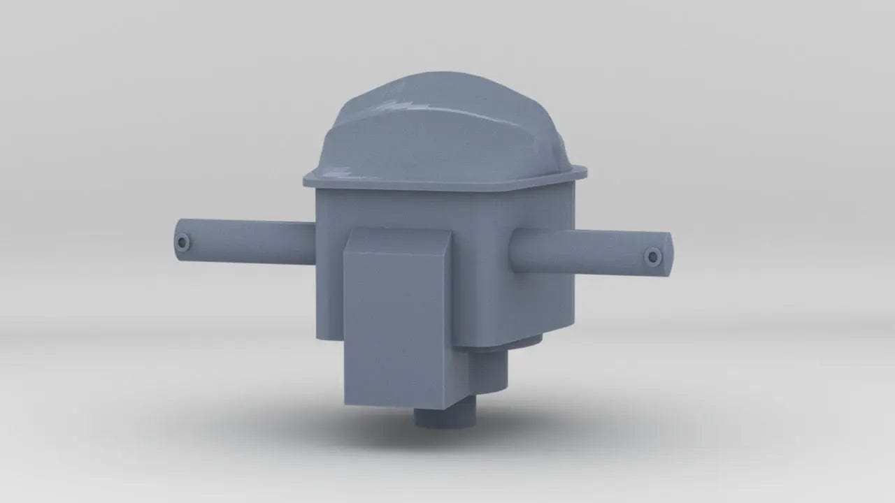 1/96 HMS Exeter Aft Rangefinder - distefan 3d print