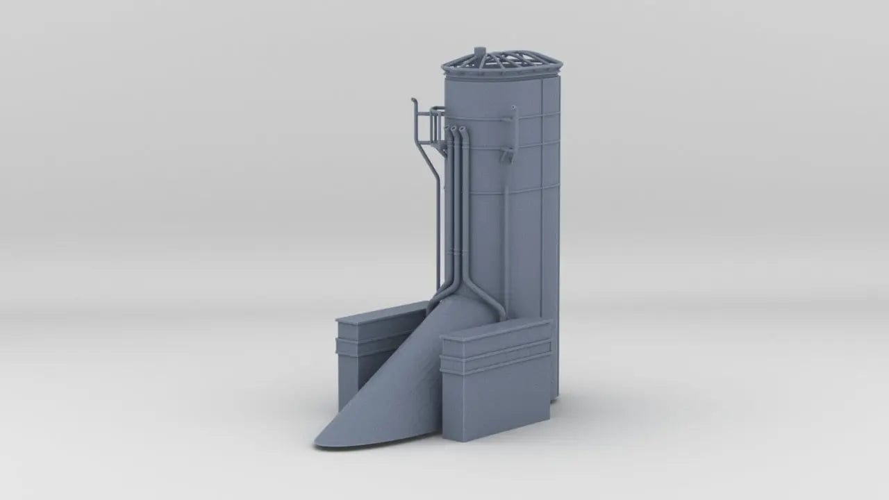 1/96 HMS Exeter Forward Funnel - distefan 3d print