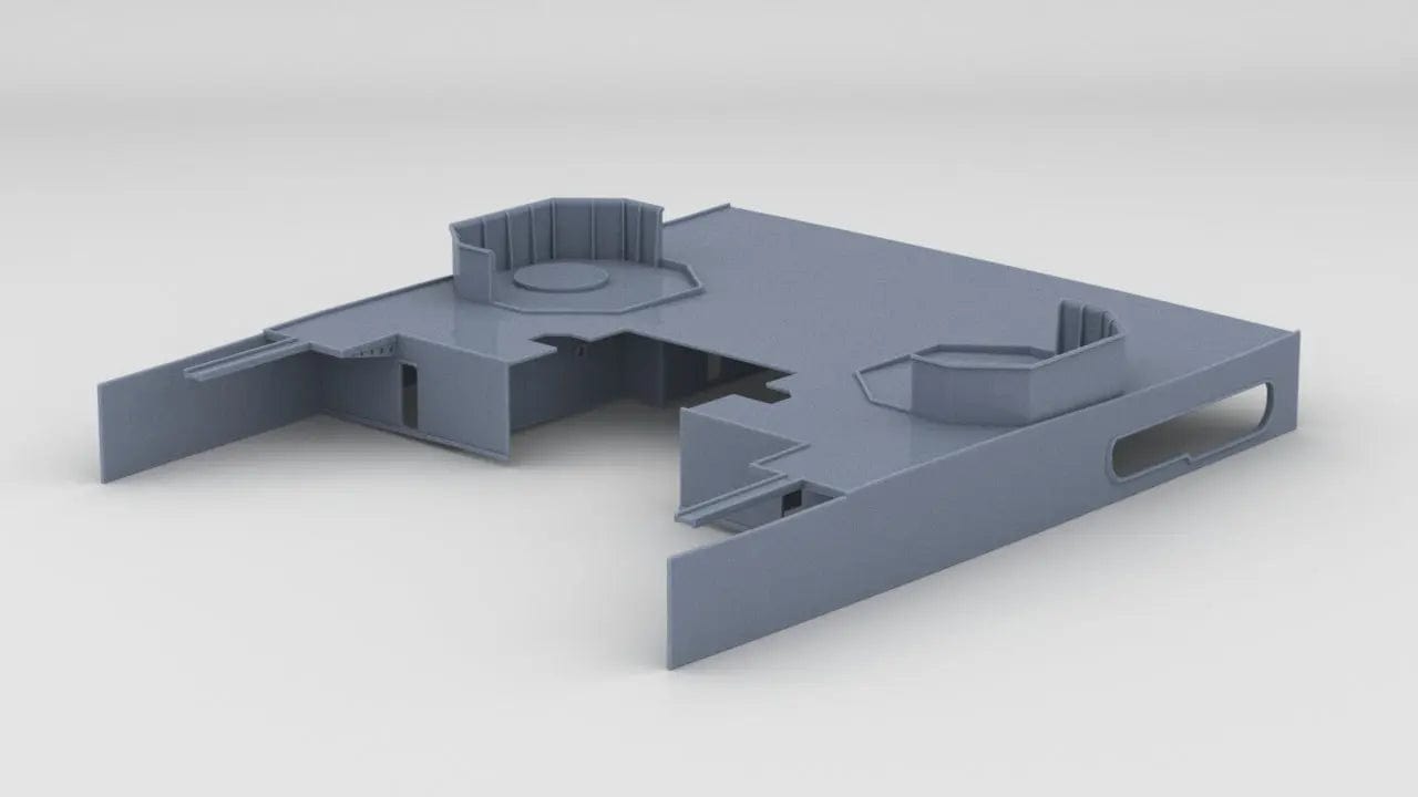 1/96 IJN Maya Aft Main Deck Level 1 - distefan 3d print