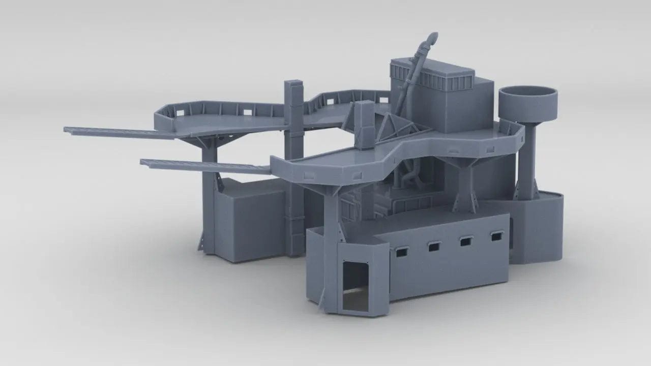 1/96 IJN Maya Amidships Structure Part 2 - distefan 3d print