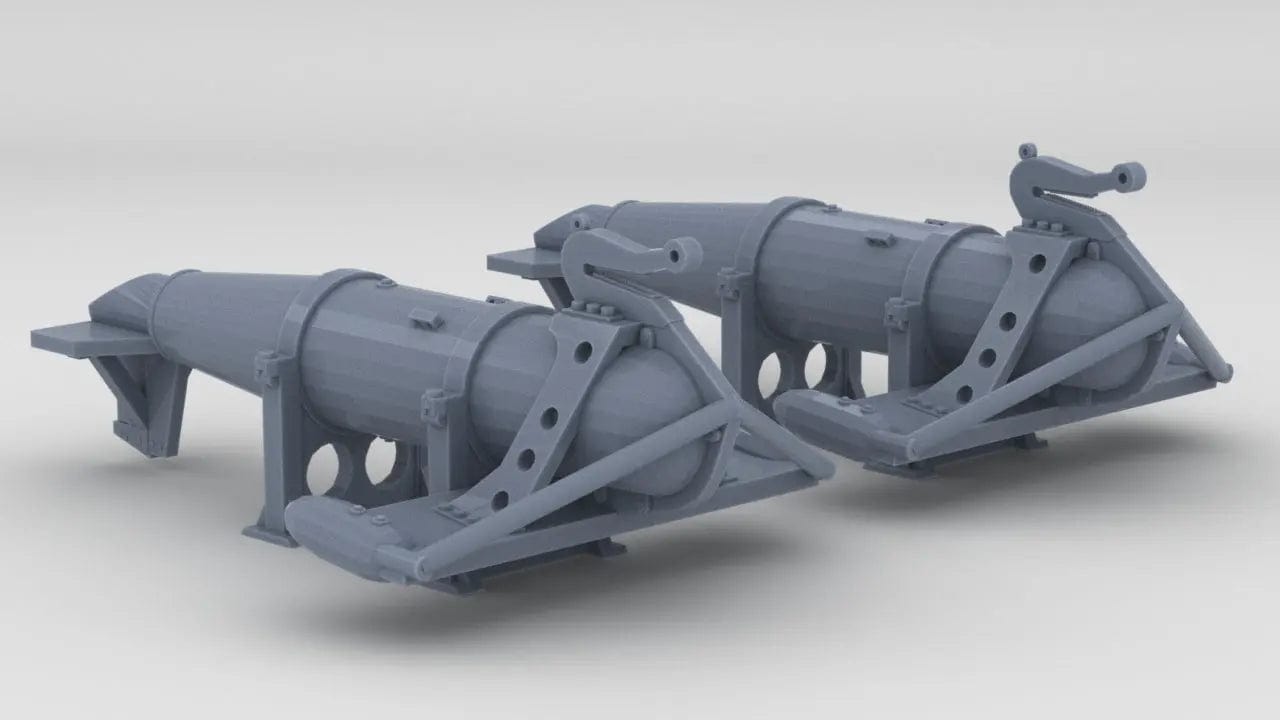 1/96 IJN Paravane v1 Set (2pcs) - distefan 3d print