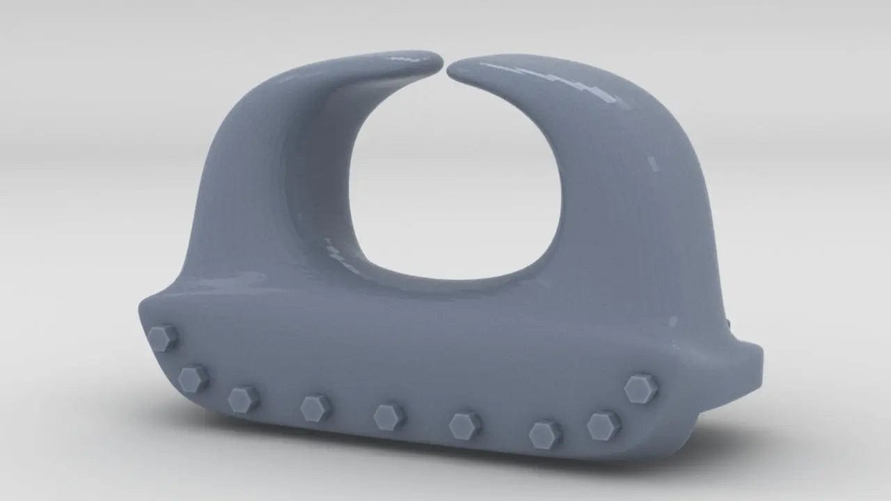 1/96 IJN Yamato Chock - Typical Fairlead - distefan 3d print