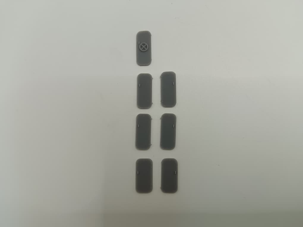 1/96 US Fletcher Forward Deck 1 - Doors Set (7pcs) Resin3Dinteractive