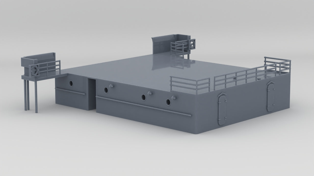 1/96 US Liberty-class Boat Deck - distefan 3d print