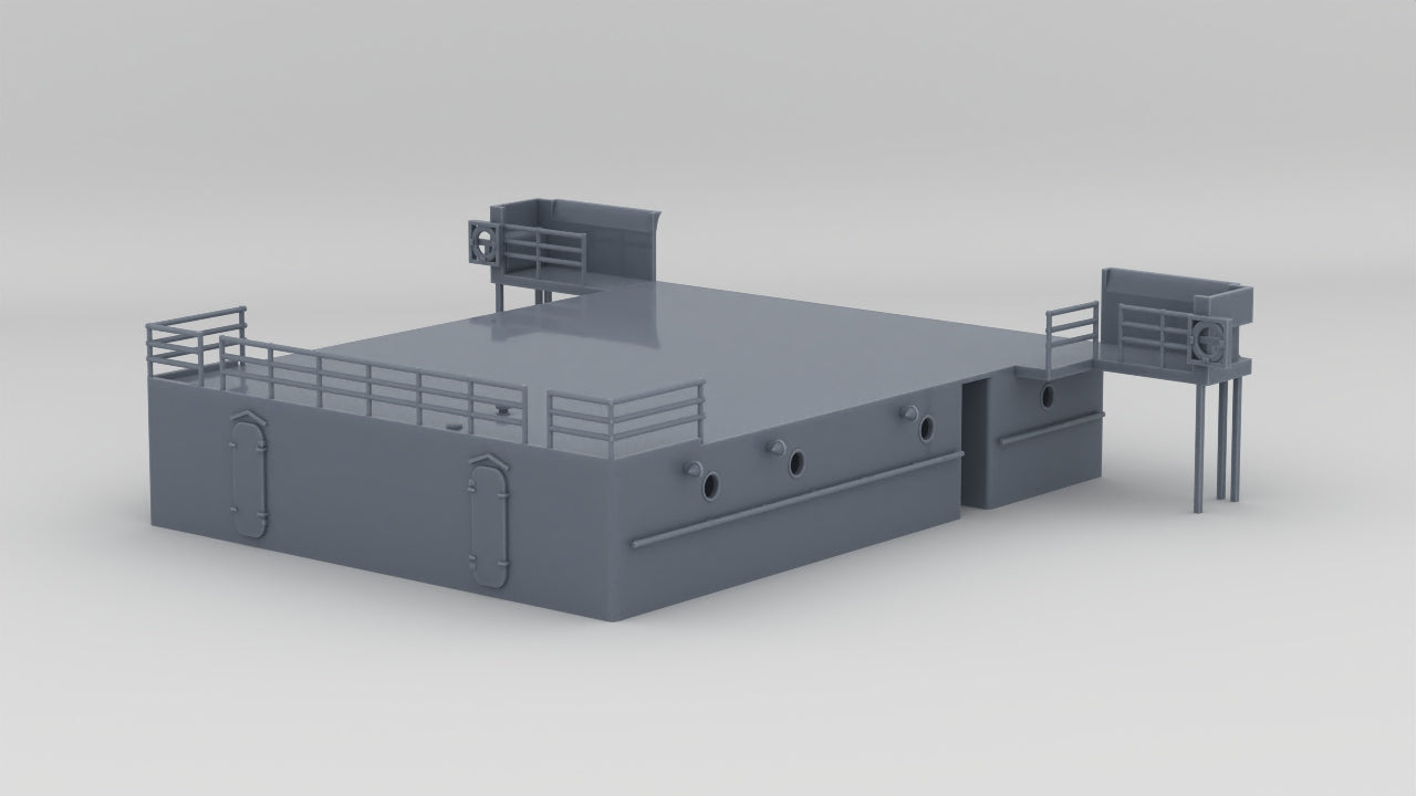 1/96 US Liberty-class Boat Deck - distefan 3d print