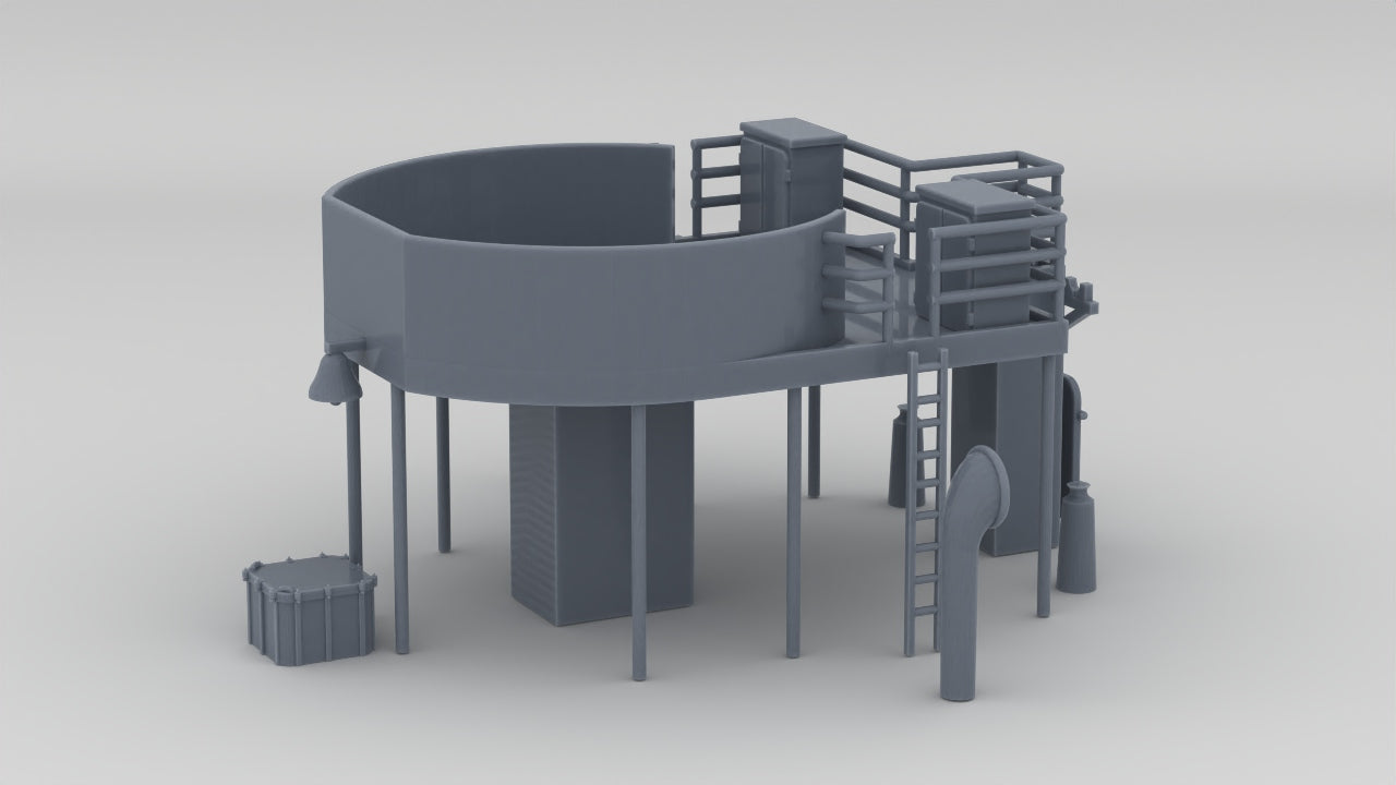 1/96 US Liberty-class Bow Gun Platform - distefan 3d print