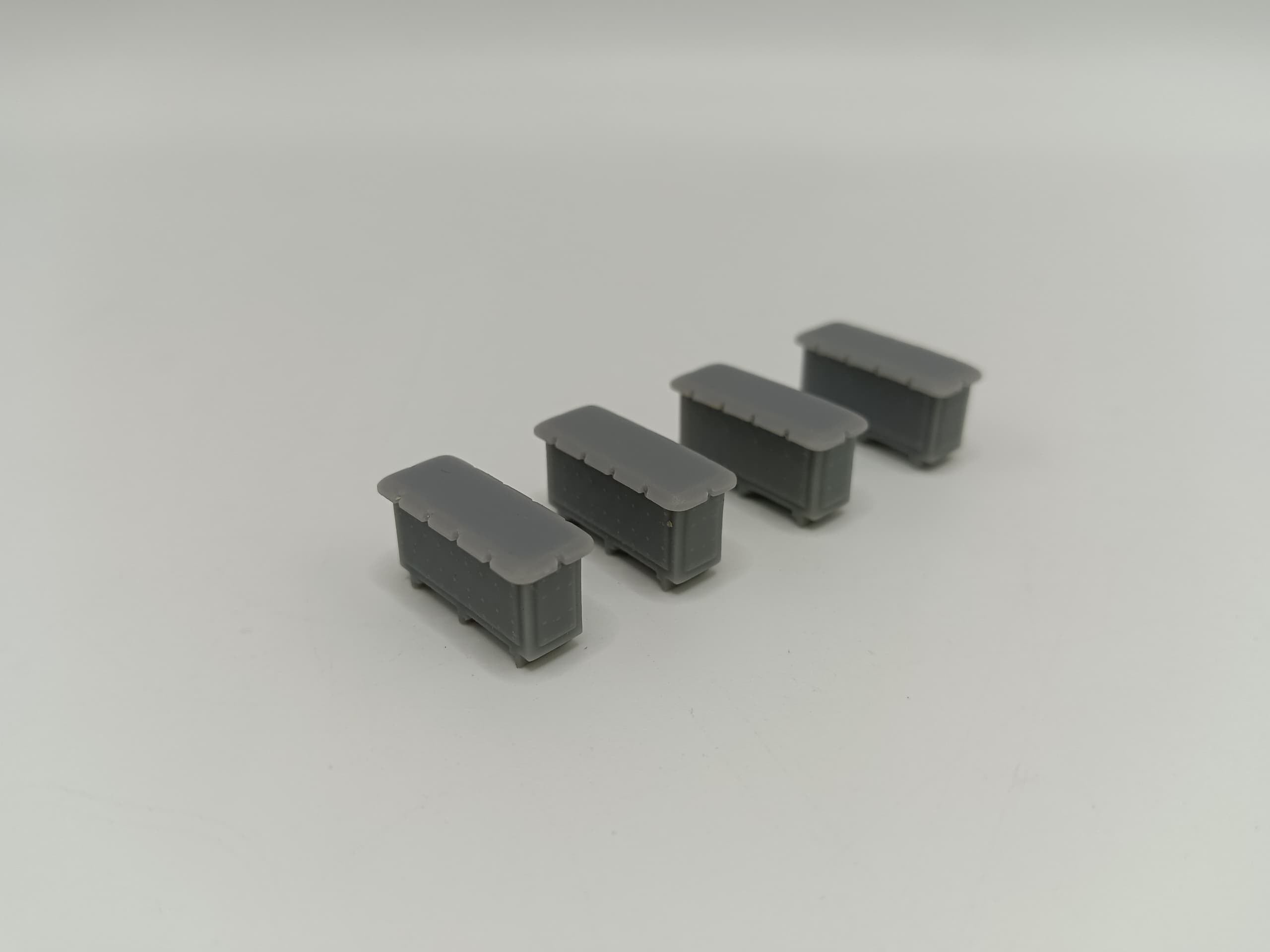 1/96 US Liberty-class Bridge Deck Lockers Set (4pcs) - distefan 3d print