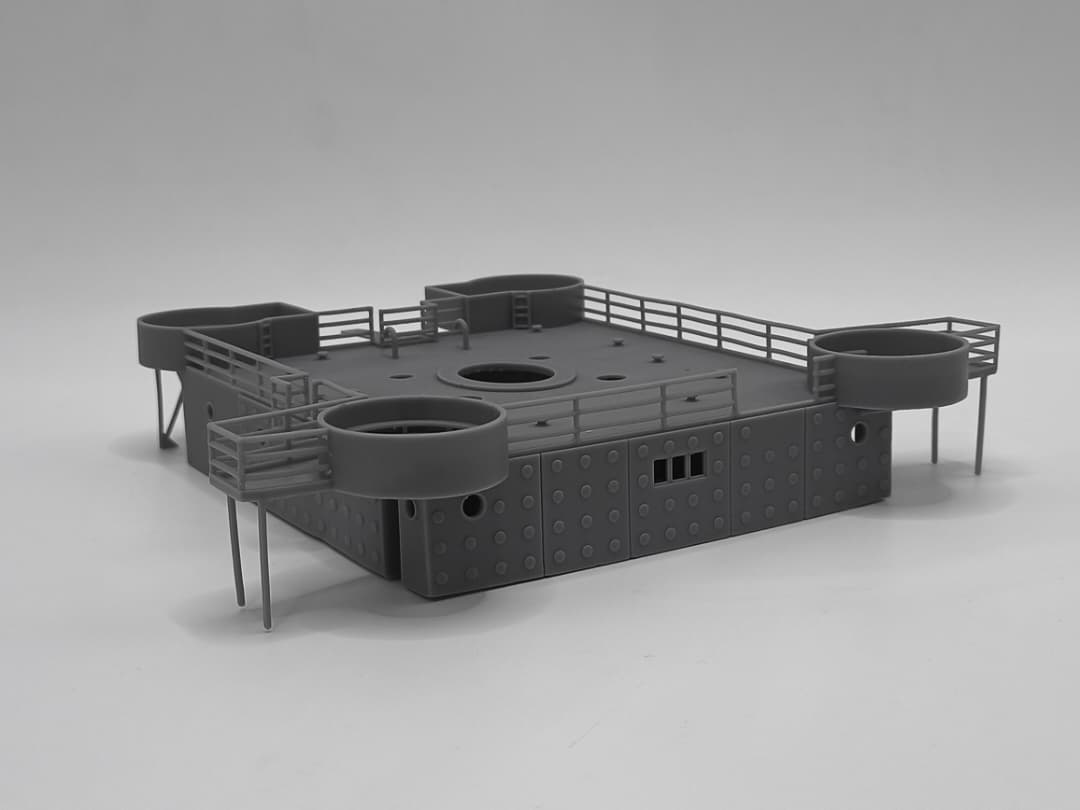 1/96 US Liberty-class Bridge Deck - distefan 3d print