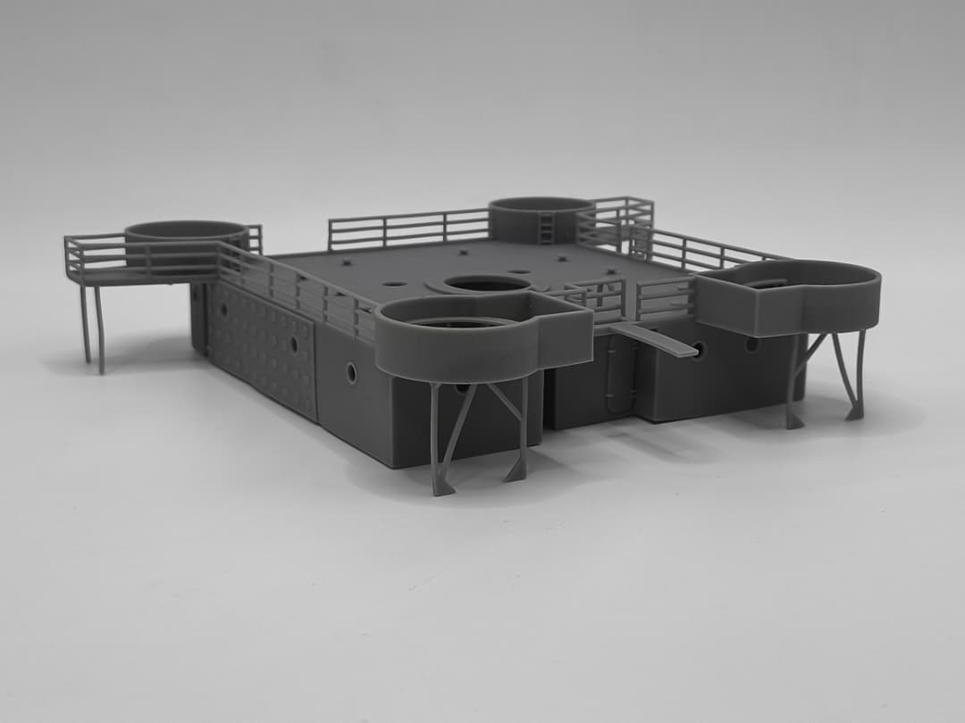1/96 US Liberty-class Bridge Deck - distefan 3d print