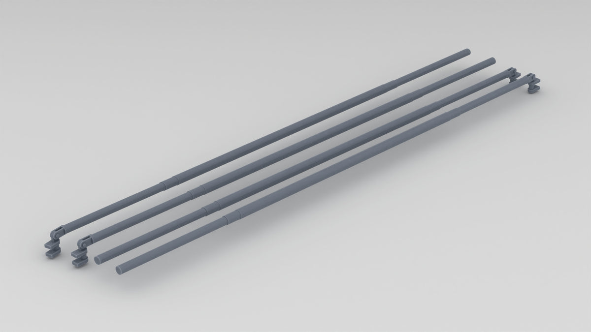 1/96 US Liberty-class Forward Boom Set (4pcs) - distefan 3d print