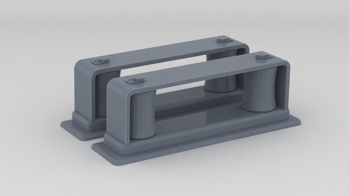 1/96 US Liberty-class Roller Chock Set (2pcs) - distefan 3d print