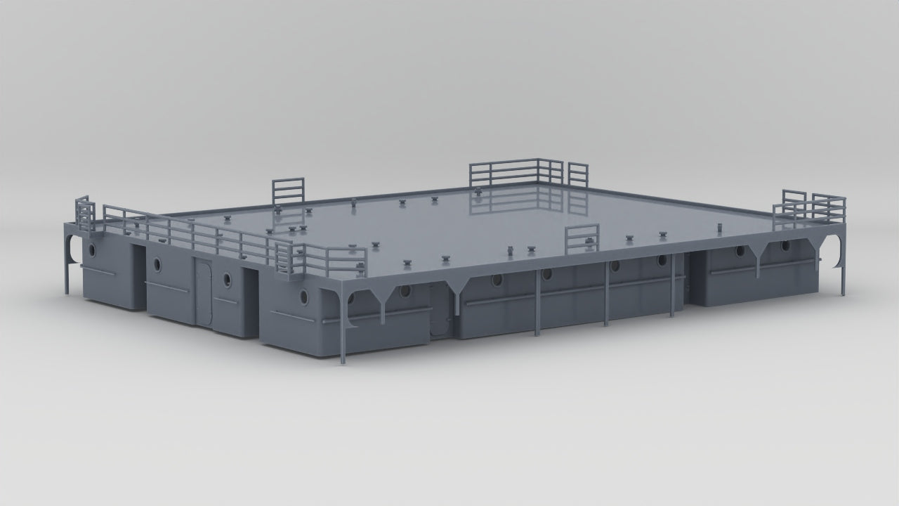 1/96 US Liberty-class Upper Deck - distefan 3d print