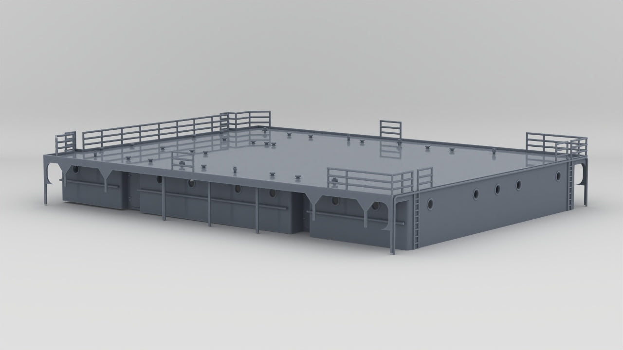 1/96 US Liberty-class Upper Deck - distefan 3d print