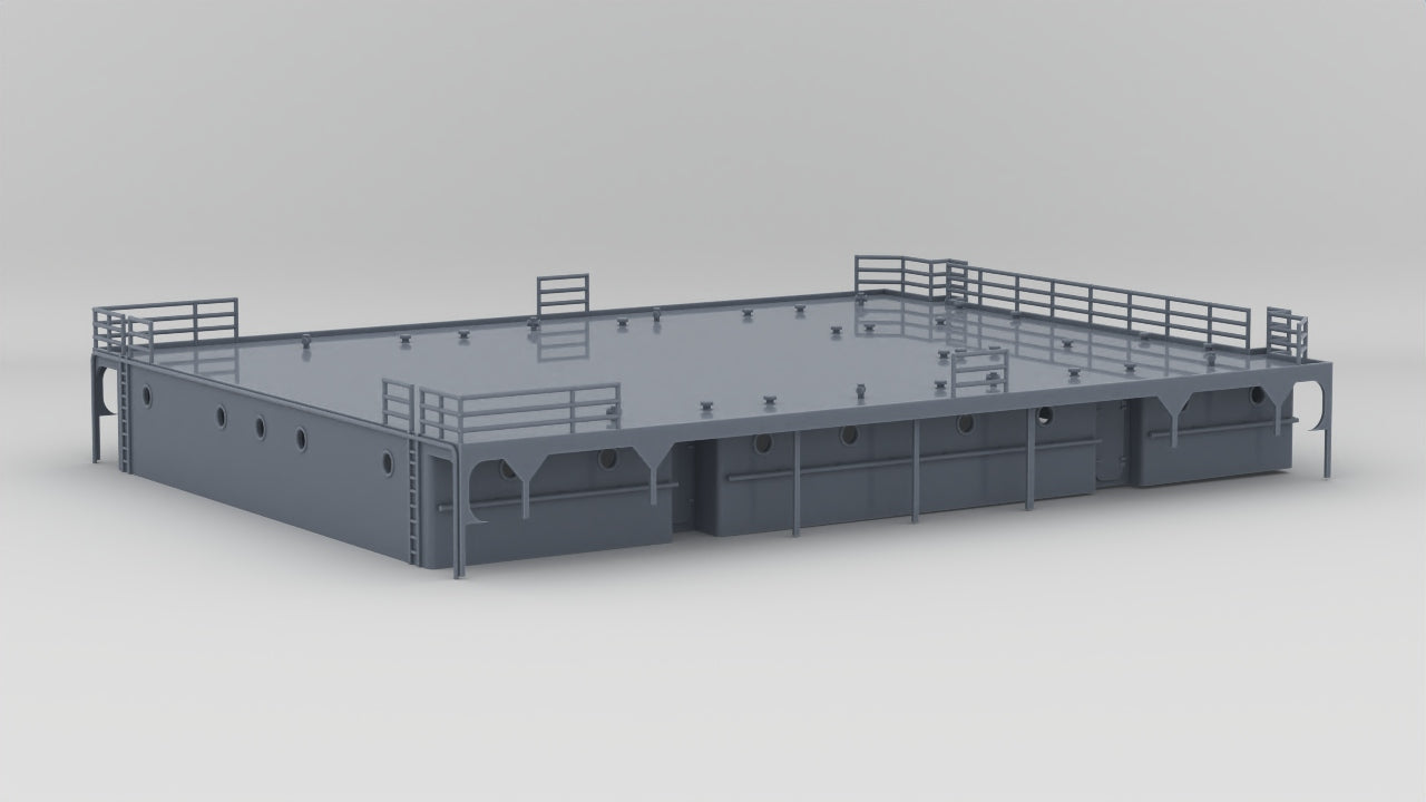 1/96 US Liberty-class Upper Deck - distefan 3d print