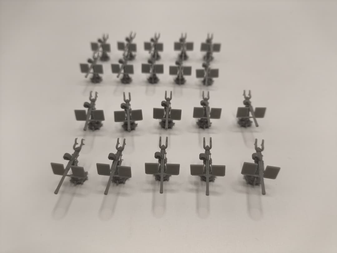 1/96 USN 20mm Single Oerlikon Mk10 w/ Shield Set (10pcs) Protosoon