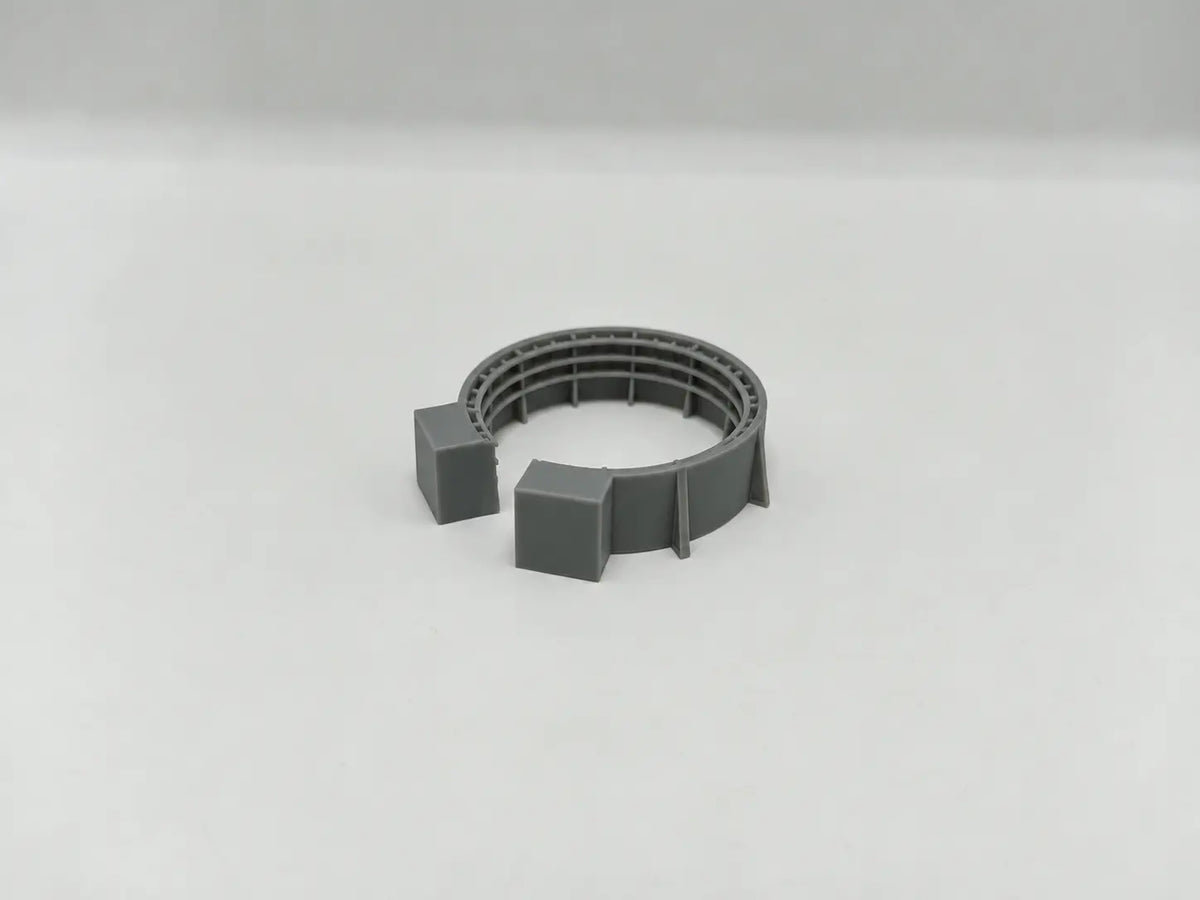 1/96 USN 40mm Bofors Tub Shield w/ Shell Bracket - distefan 3d print