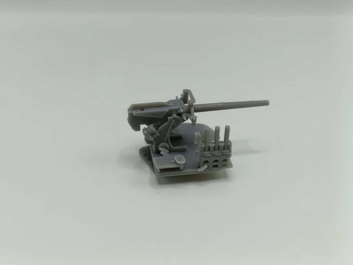 1/96 USN 5-inch 25 (12.7 cm) Deck AA Gun- distefan 3d print