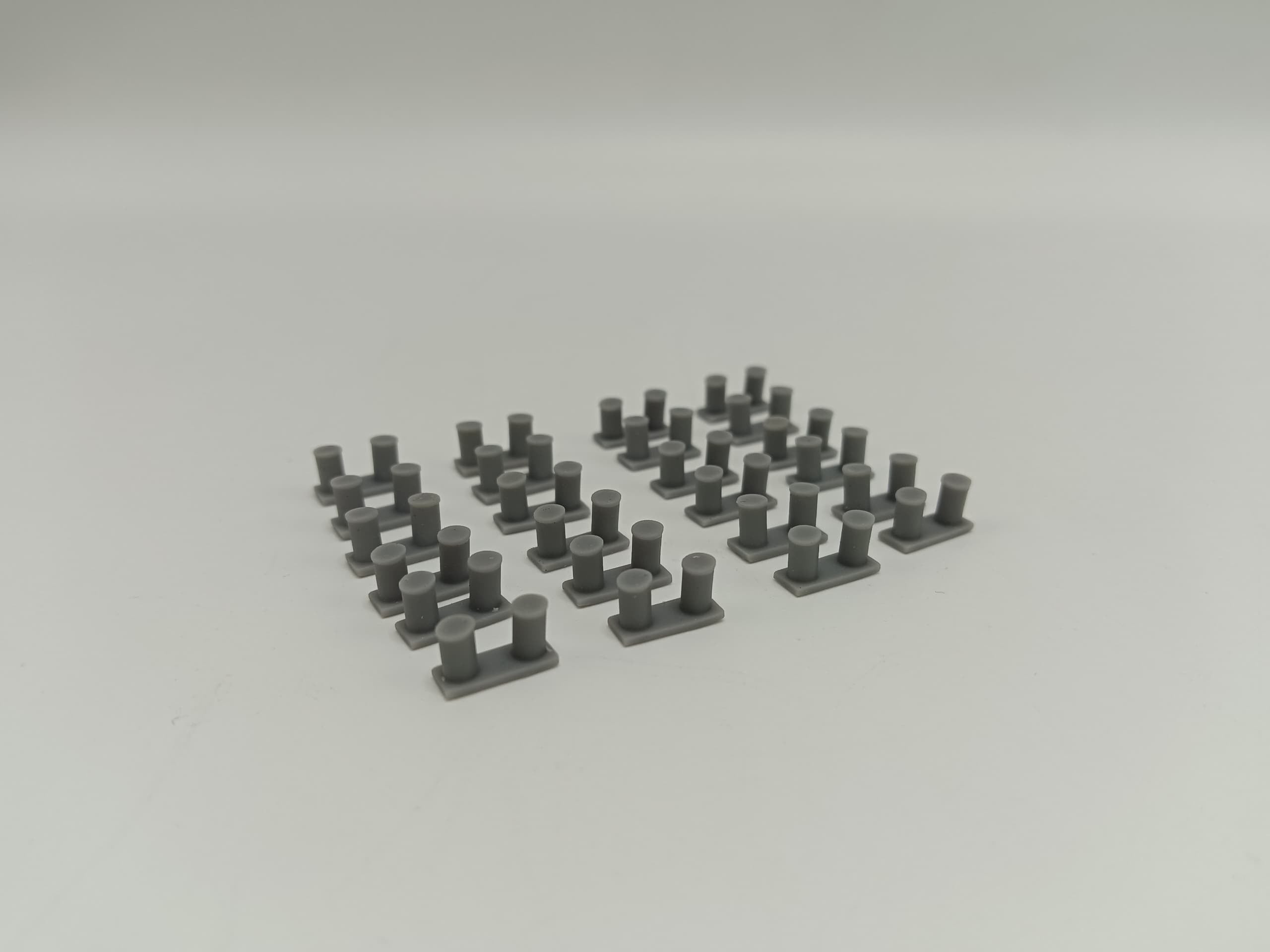 1/96 USN Destroyer Bollards Set (12pcs) Resin3Dinteractive