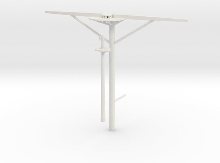 1/96 USN Indianapolis Fore Mast - distefan 3d print