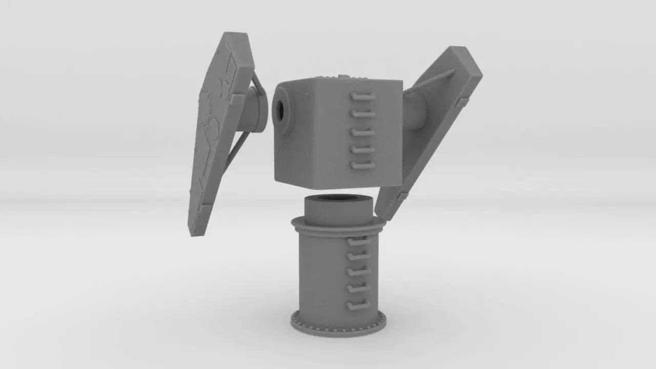 1/96 USN Mk10 Terrier Missile Launcher Kit - distefan 3d print