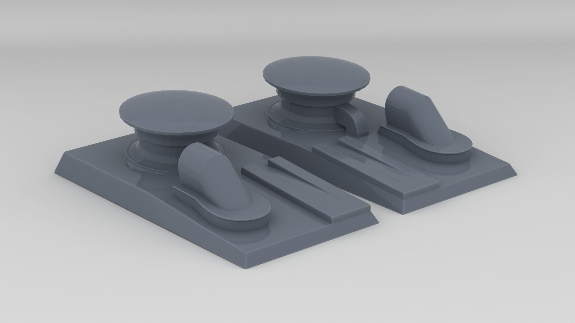 1/96 USN Wildcat Chain Pipe Set (2pcs) Resin3Dinteractive