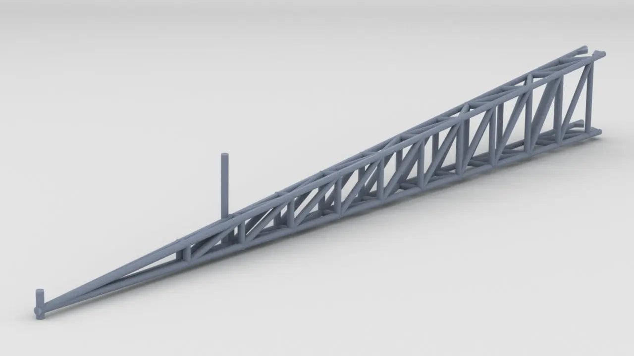1/96 USS Arizona (BB-39) Outrigger Port - distefan 3d print
