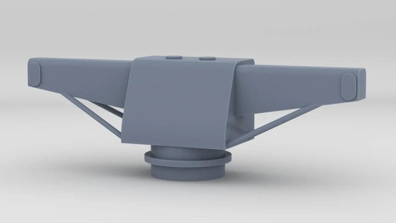 1/96 USS Arizona BB39 Forward Rangefinder - distefan 3d print