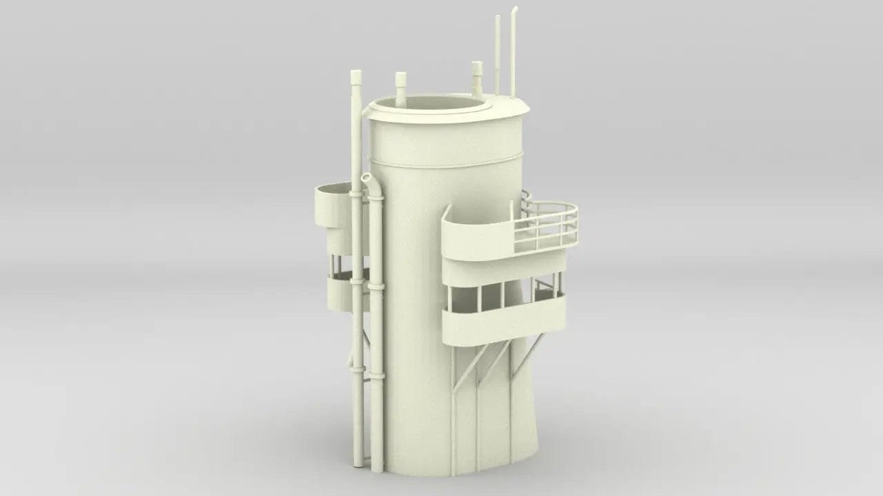 1/96 USS Arizona BB39 Funnel - distefan 3d print