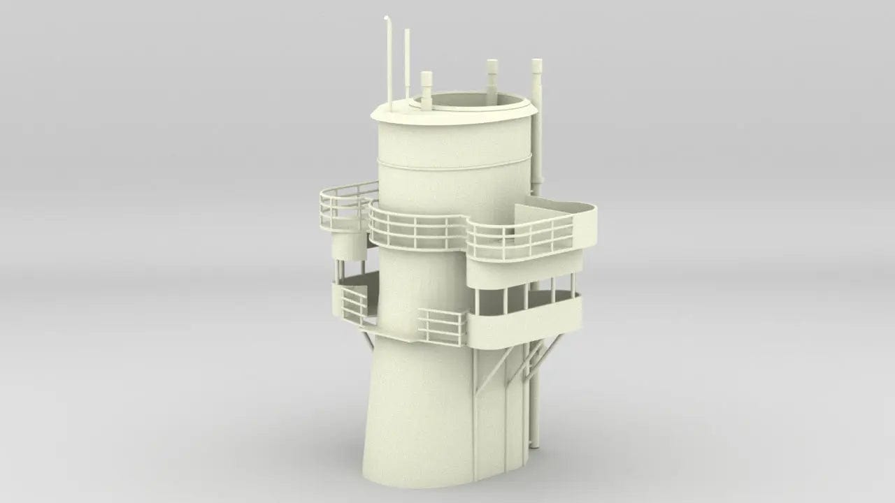 1/96 USS Arizona BB39 Funnel - distefan 3d print