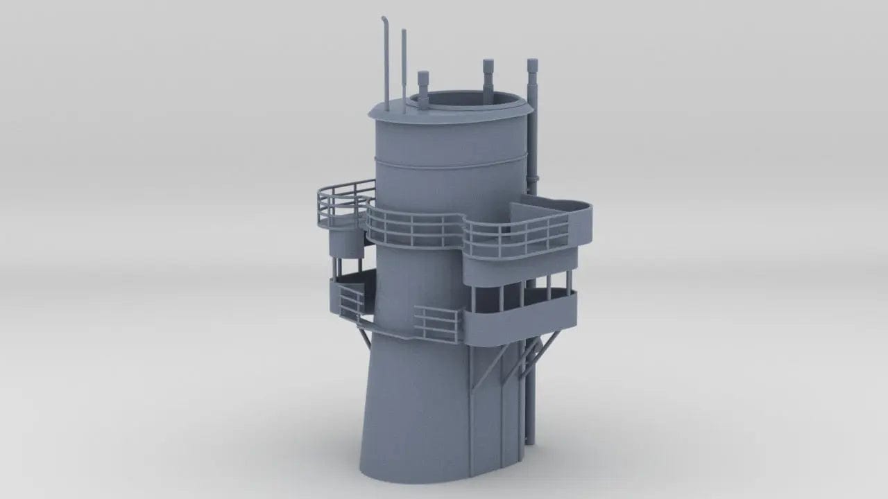 1/96 USS Arizona BB39 Funnel - distefan 3d print