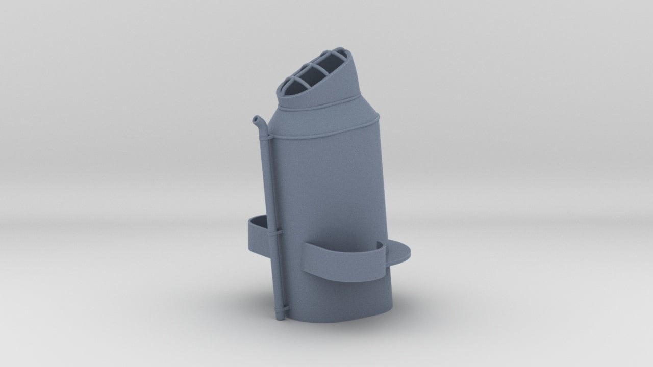 1/96 USS Baltimore (CA-68) Forward Funnel - distefan 3d print