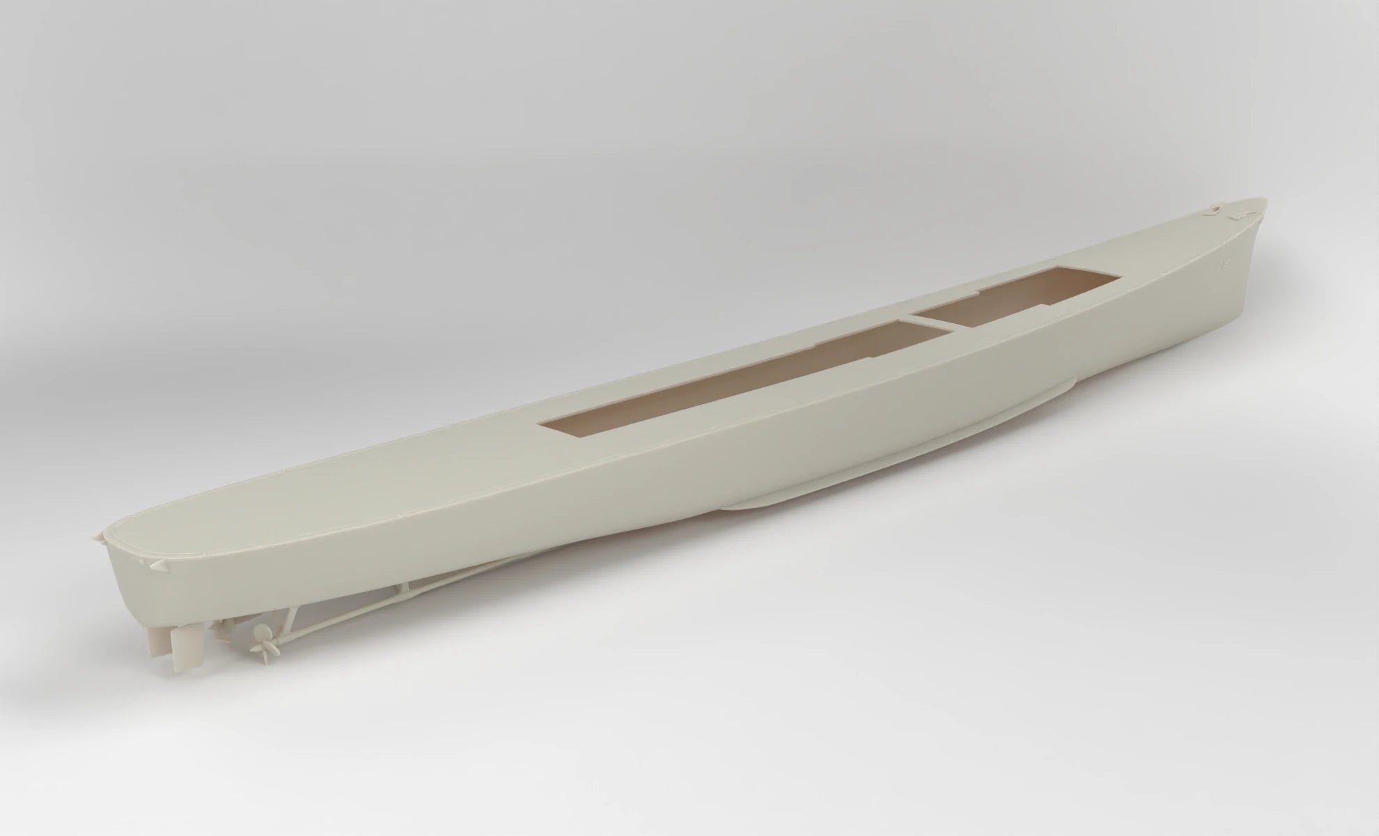1/96 USS Cecil J. Doyle Hull - distefan 3d print
