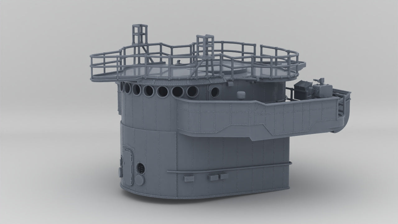 1/96 USS Fletcher Round Bridge Deck Protosoon