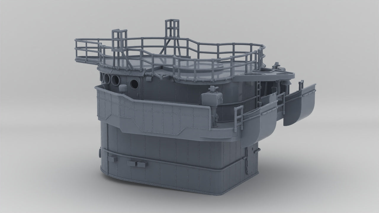 1/96 USS Fletcher Round Bridge Deck Protosoon