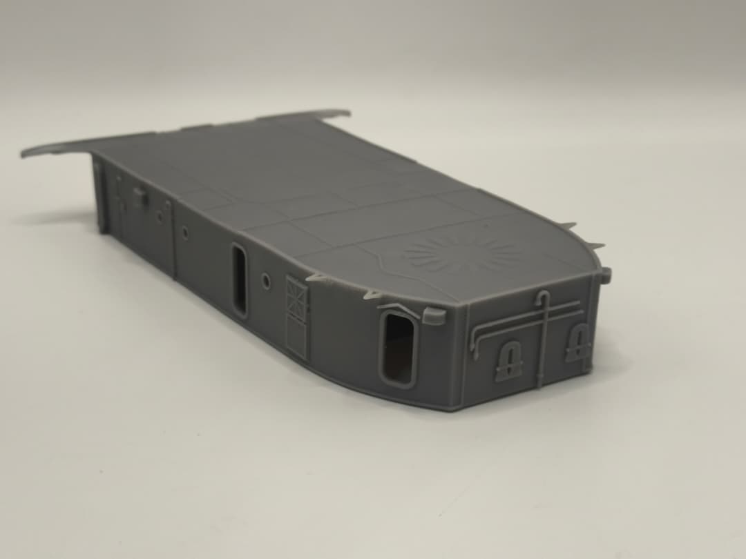 1/96 USS Fletcher Structure Forward Deck 1 Protosoon