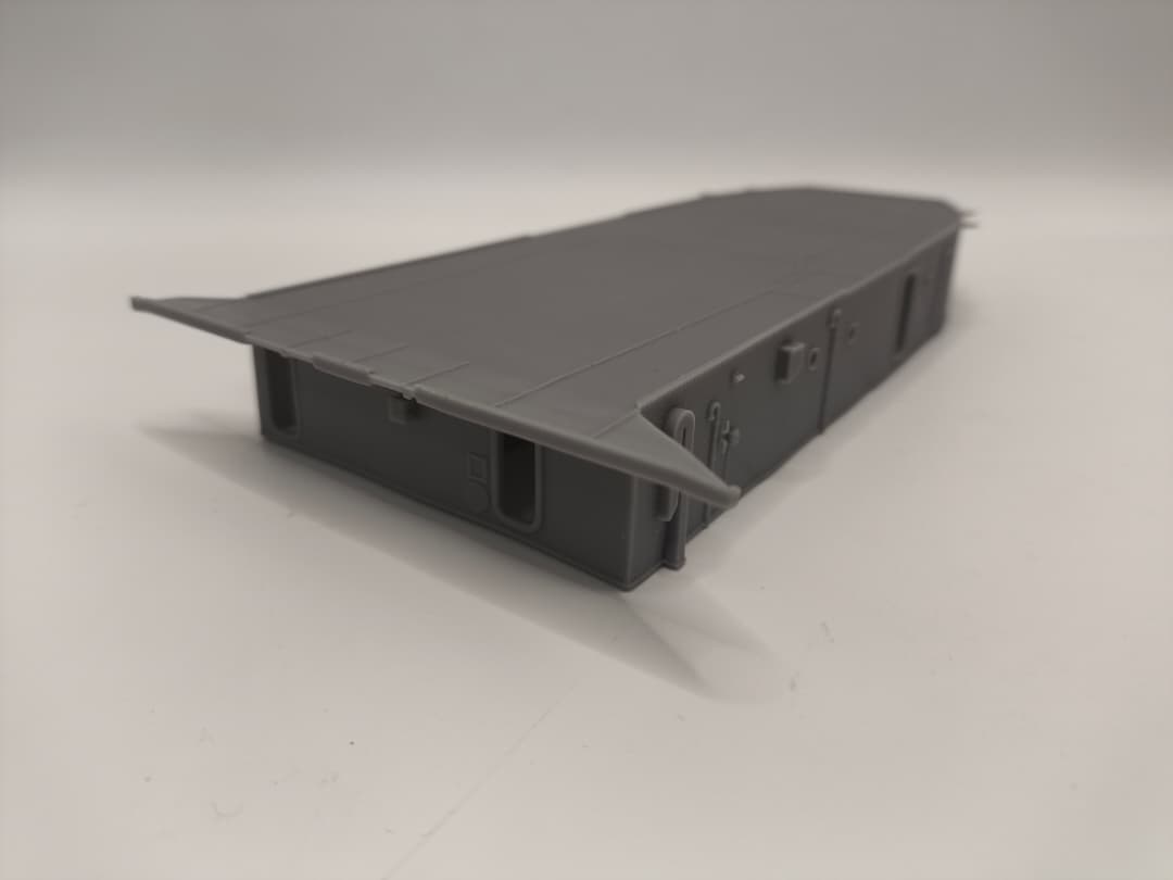 1/96 USS Fletcher Structure Forward Deck 1 Protosoon