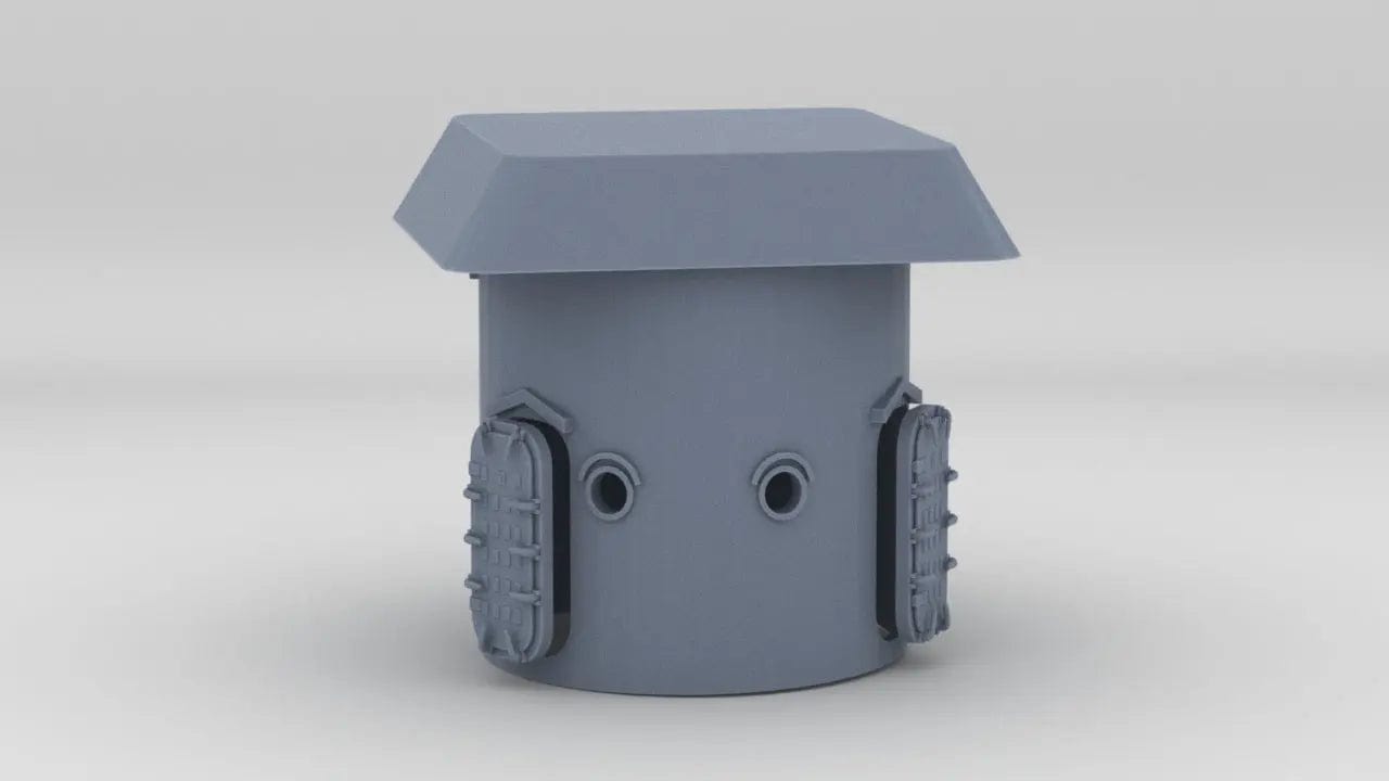 1/96 USS Indianapolis (CA-35) Catapult Base Starboard - distefan 3d print